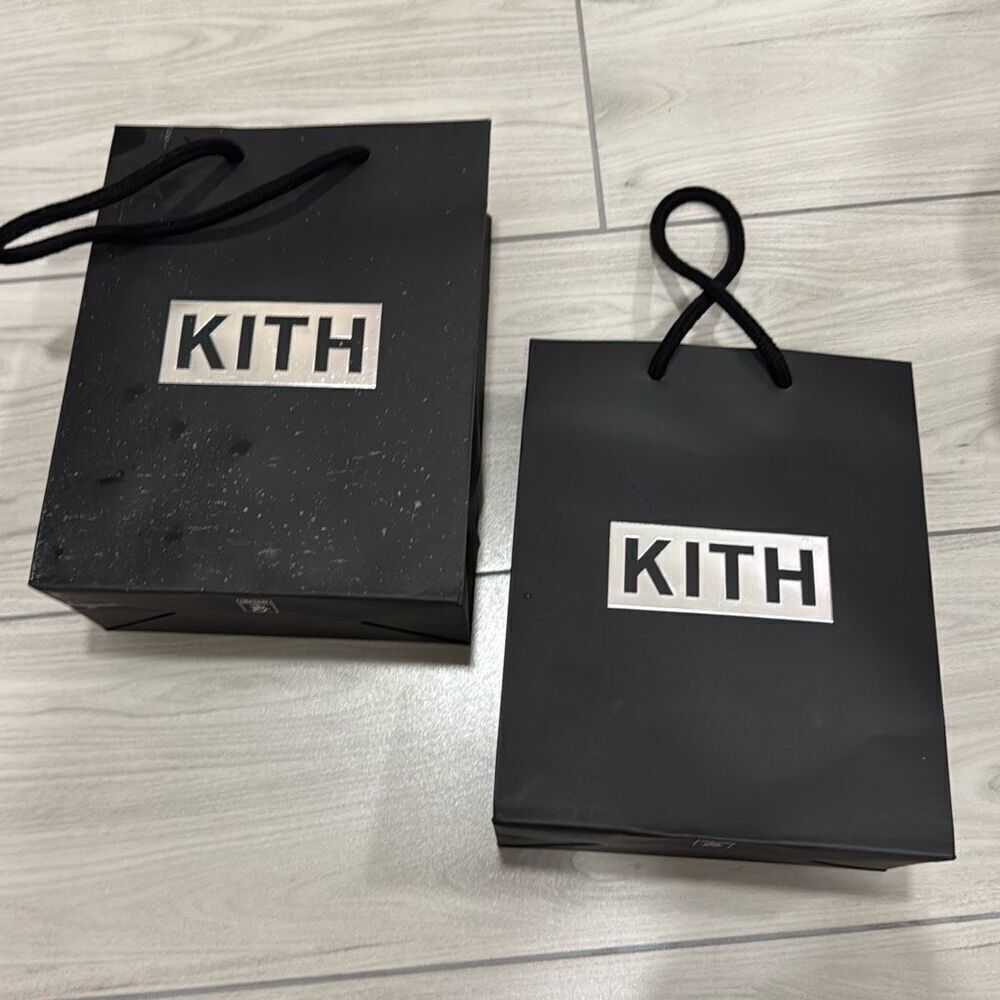 Kith shopping tote bags small (2)   Refer to pictures for quality. One in perfec